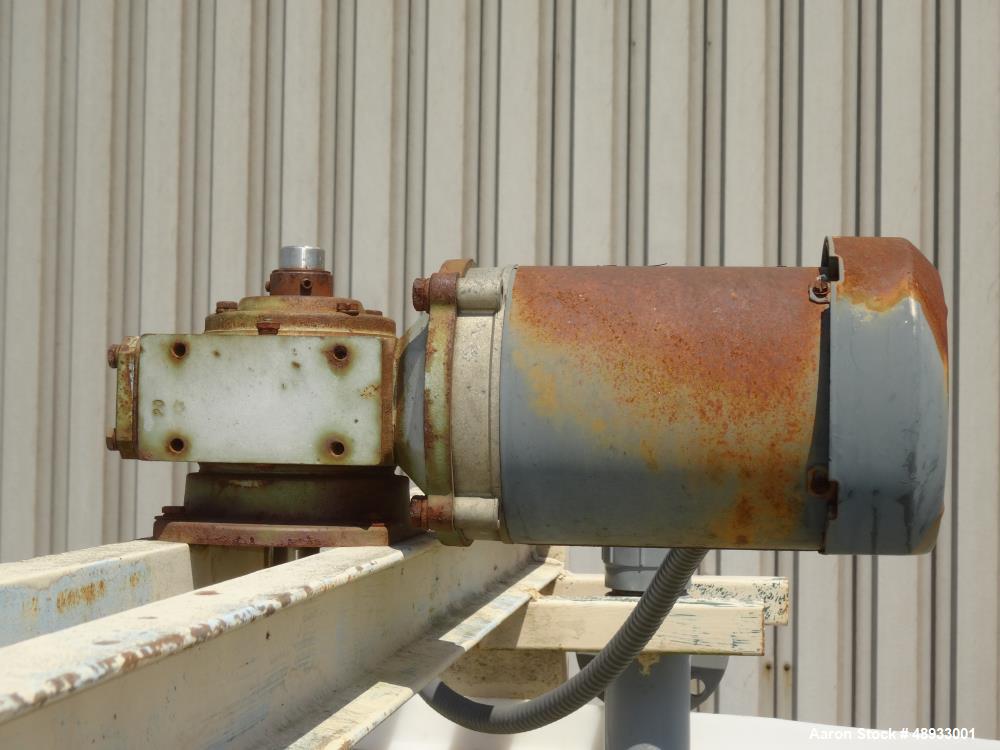 Used ALAR Rotary Vacuum Filter  Liquid / Solid Separation Unit.