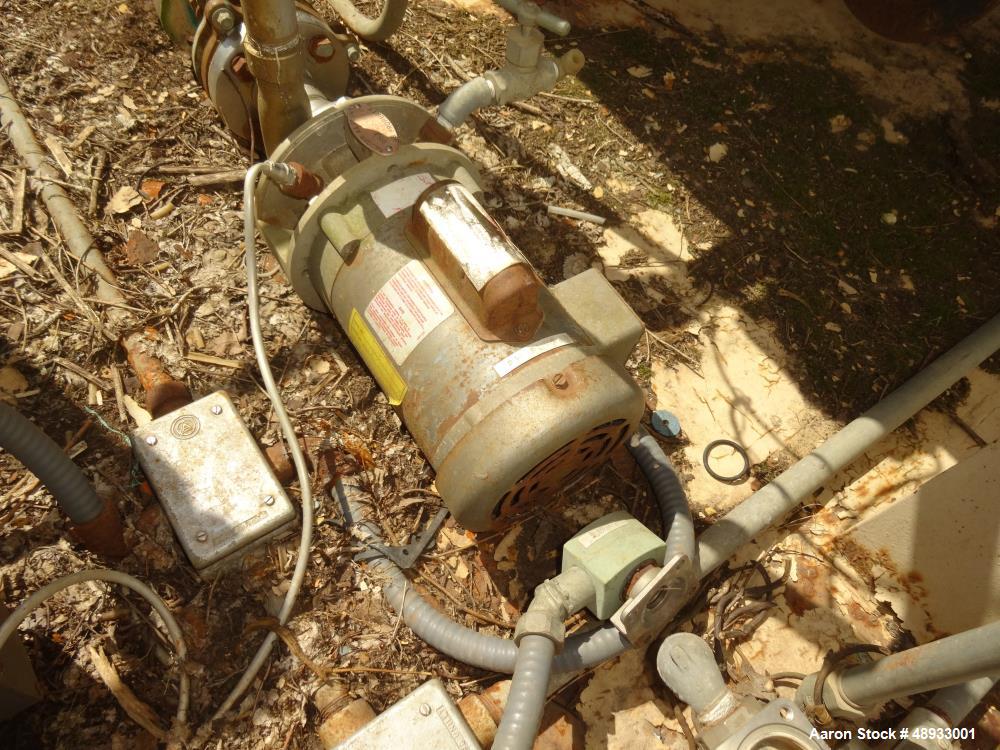 Used ALAR Rotary Vacuum Filter  Liquid / Solid Separation Unit.