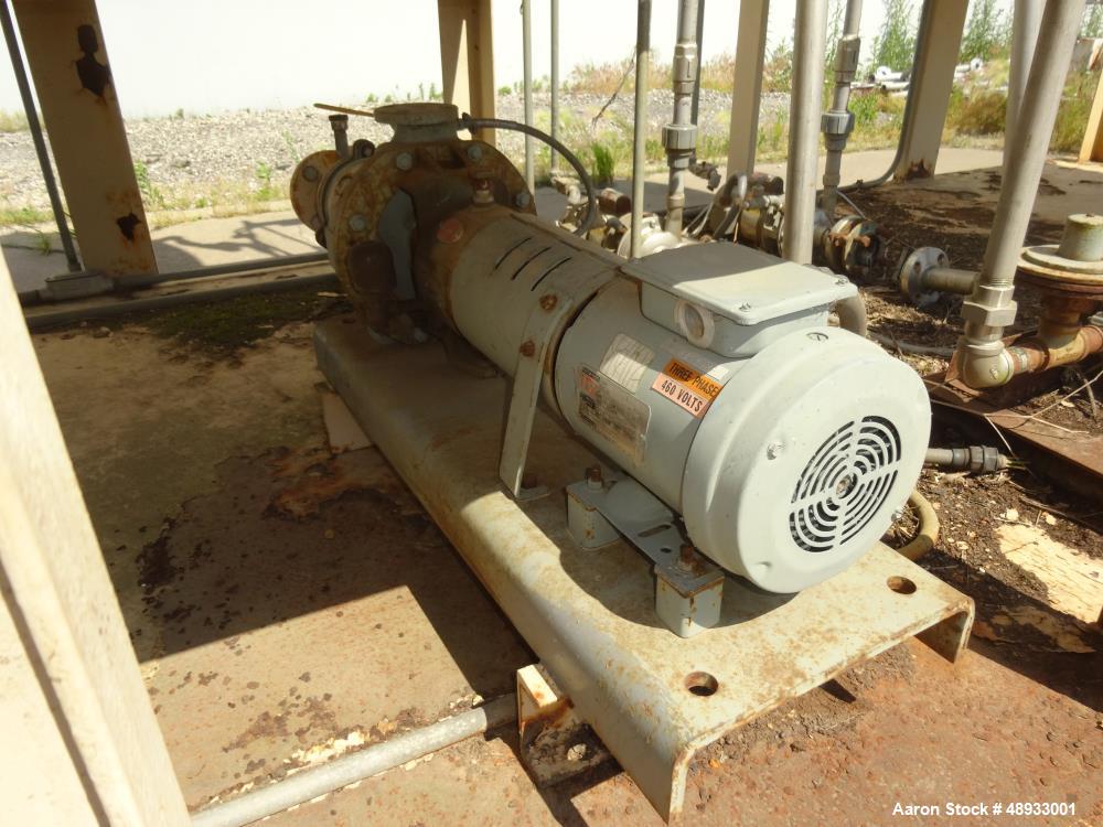 Used ALAR Rotary Vacuum Filter  Liquid / Solid Separation Unit.