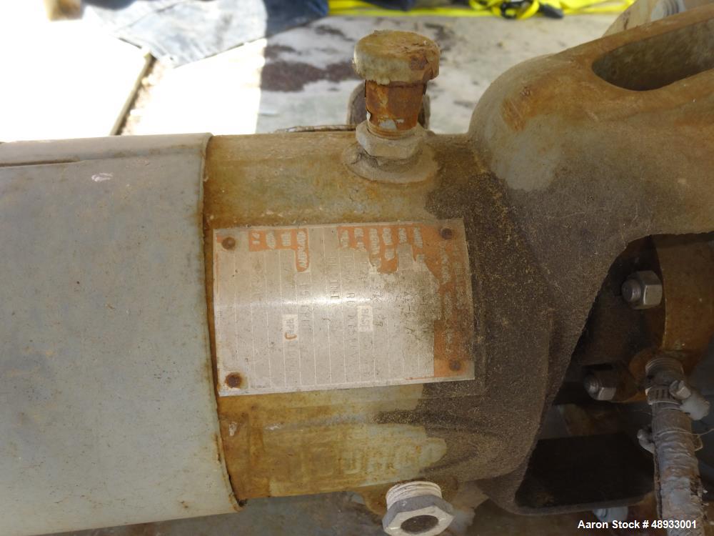 Used ALAR Rotary Vacuum Filter  Liquid / Solid Separation Unit.