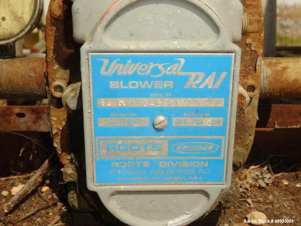 Used ALAR Rotary Vacuum Filter  Liquid / Solid Separation Unit.