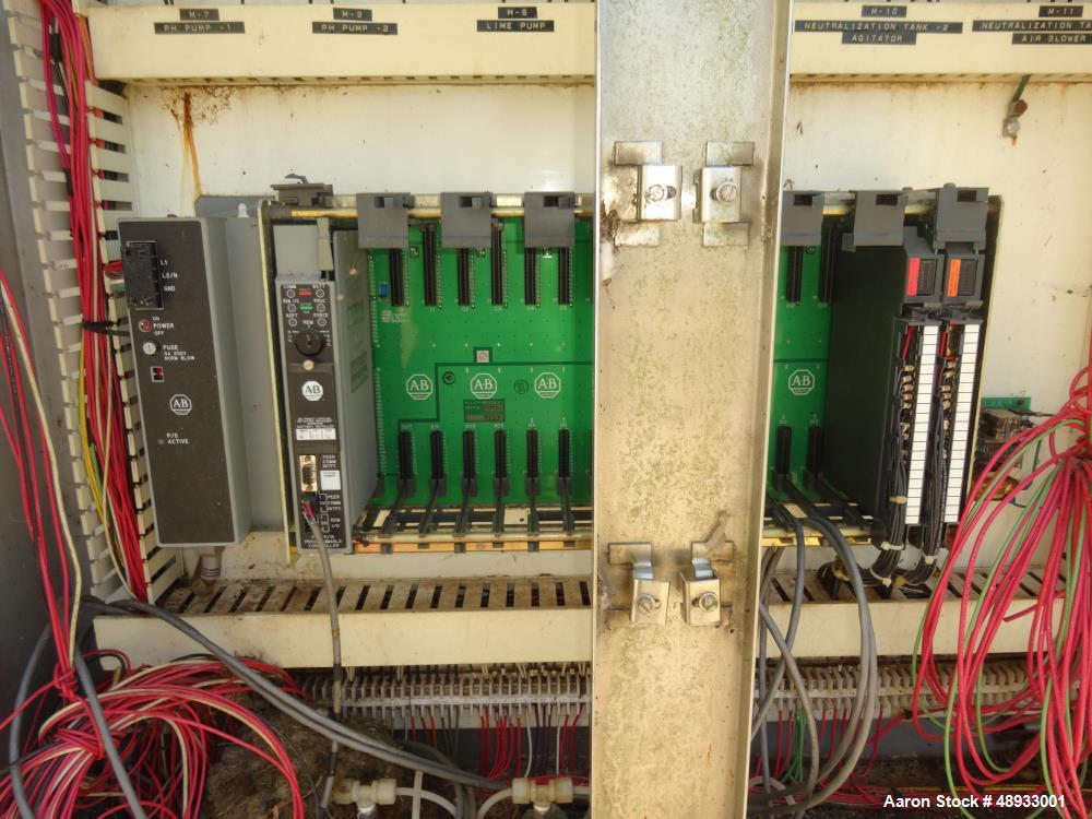 Used ALAR Rotary Vacuum Filter  Liquid / Solid Separation Unit.