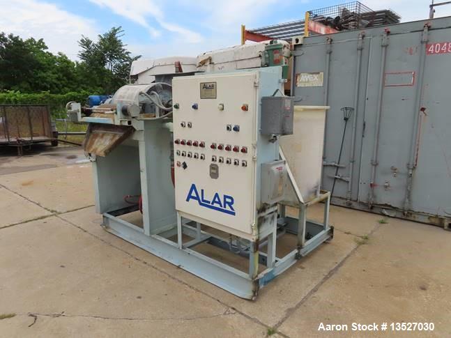 Used- 2' x 2' Alar "Auto-Vac" Rotary Vacuum Drum Filter System