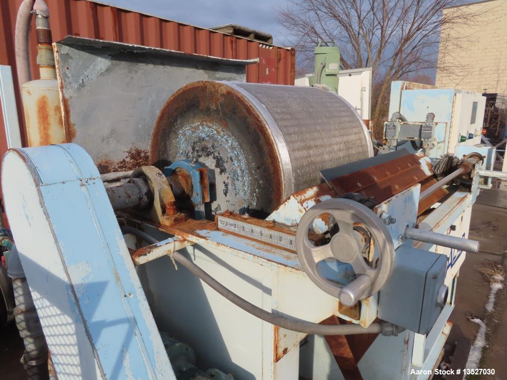 Used Alar Auto-Vac Rotary Vacuum Drum Filter System – 2' x 2', Model 220