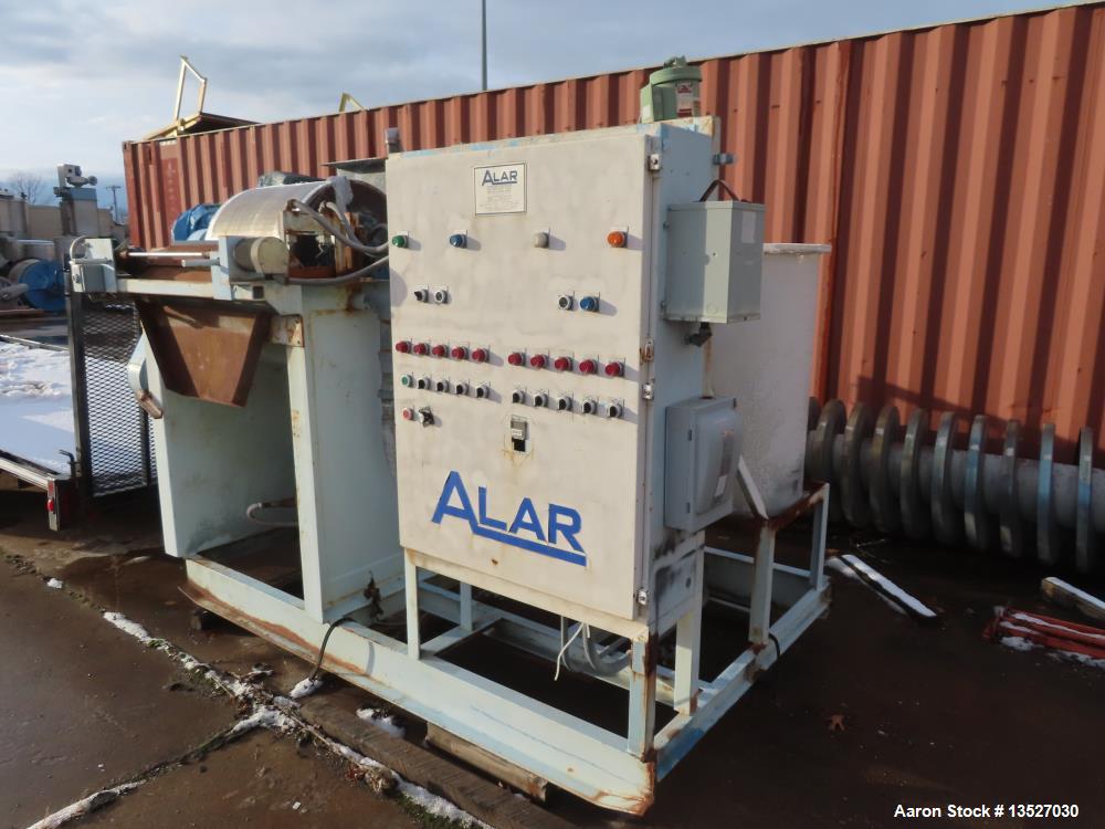Used Alar Auto-Vac Rotary Vacuum Drum Filter System – 2' x 2', Model 220