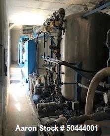 Used Alar 6' x 9' Rotary Vacuum Filter – SS Tank & Drum, Nash 25 HP Vacuum Pump