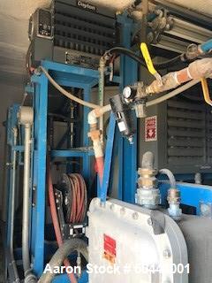Used Alar 6' x 9' Rotary Vacuum Filter – SS Tank & Drum, Nash 25 HP Vacuum Pump