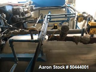 Used Alar 6' x 9' Rotary Vacuum Filter – SS Tank & Drum, Nash 25 HP Vacuum Pump