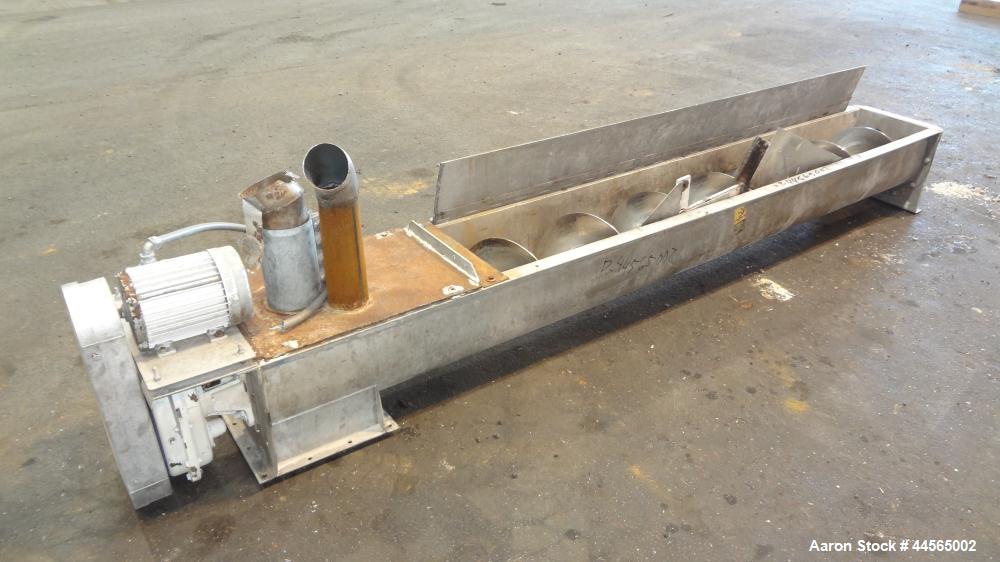Used Ametek Filtration Engineers Rotary Vacuum Drum Filter, Model 6X6