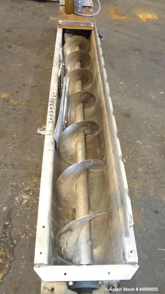 Used Ametek Filtration Engineers Rotary Vacuum Drum Filter, Model 6X6