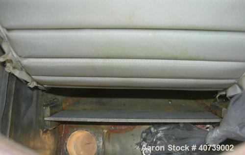 Used Stainless Steel Bird Young Rotary Vacuum Filter