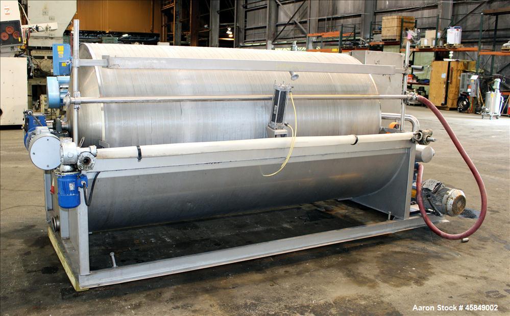 Used Della Toffola horizontal rotary vacuum filter