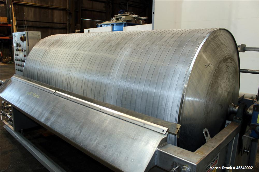 Used Della Toffola horizontal rotary vacuum filter