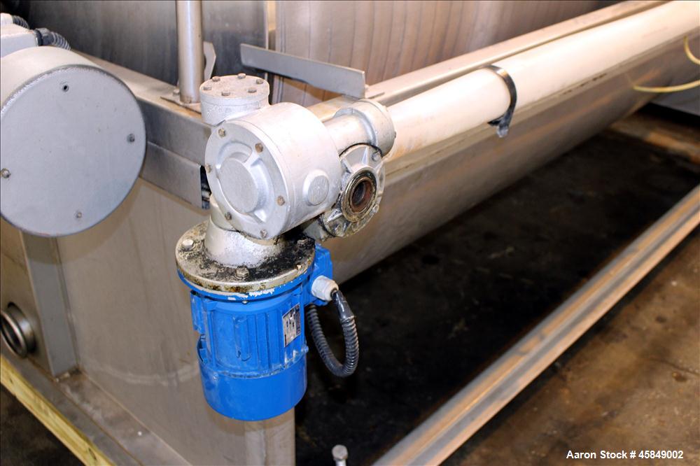 Used Della Toffola horizontal rotary vacuum filter