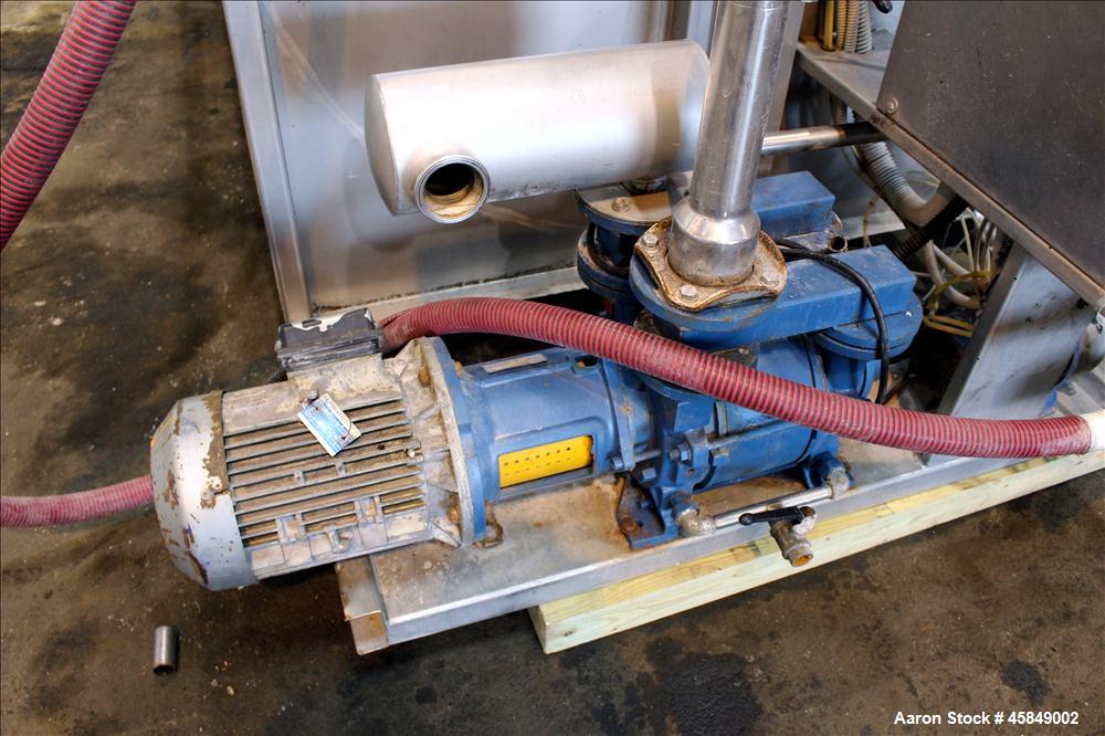 Used Della Toffola horizontal rotary vacuum filter
