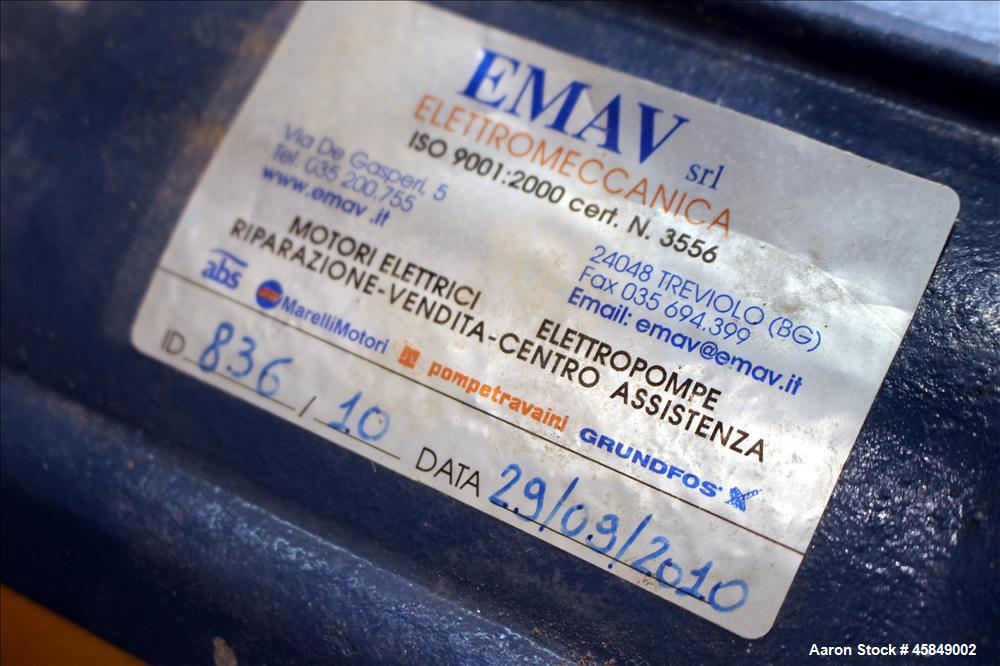 Used Della Toffola horizontal rotary vacuum filter