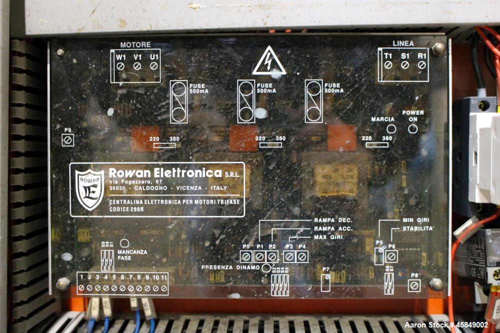 Used Della Toffola horizontal rotary vacuum filter