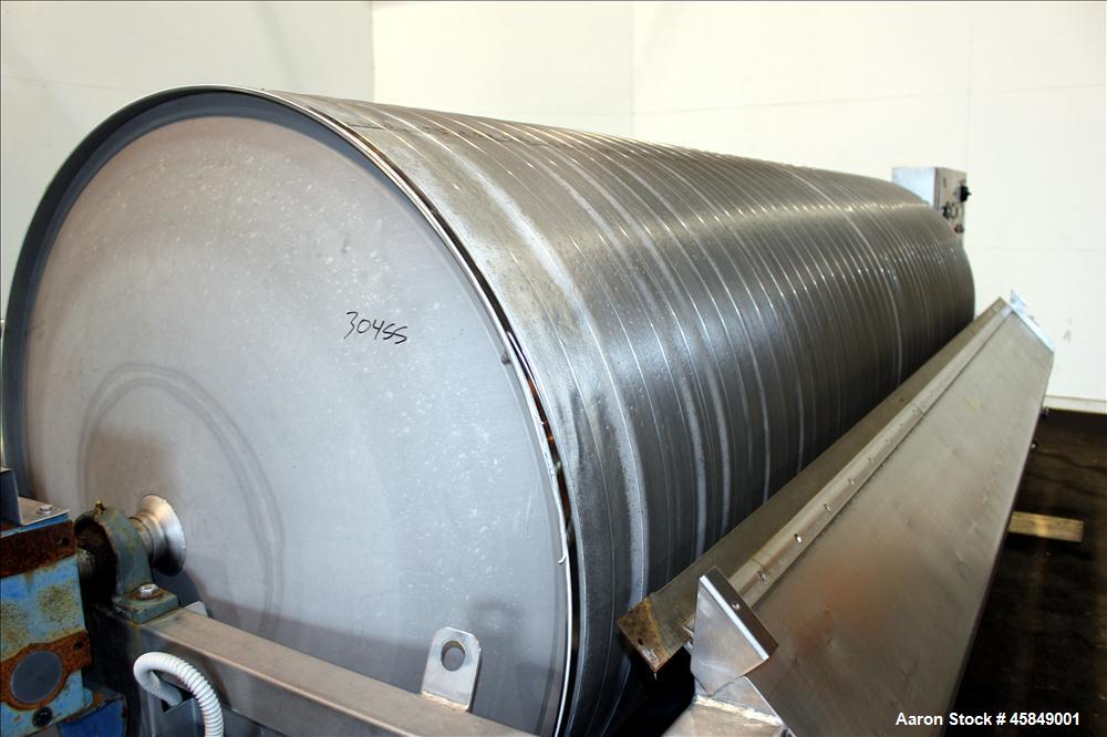 Used Della Toffal horizontal rotary vacuum filter