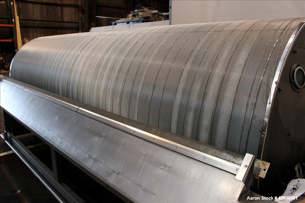 Used Della Toffal horizontal rotary vacuum filter