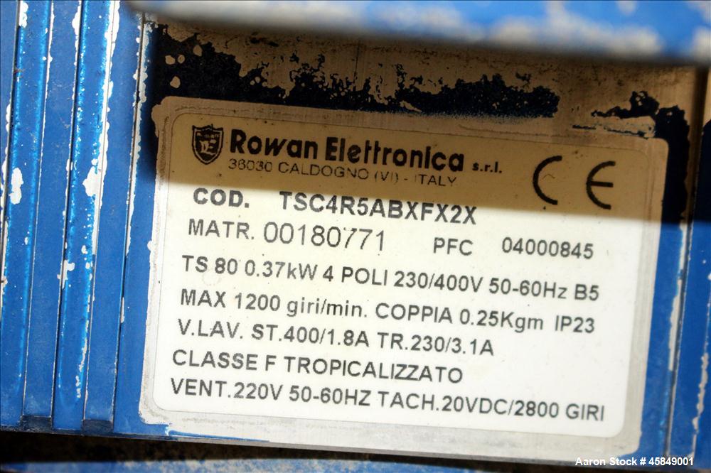 Used Della Toffal horizontal rotary vacuum filter