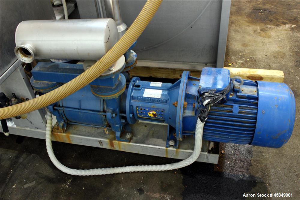 Used Della Toffal horizontal rotary vacuum filter