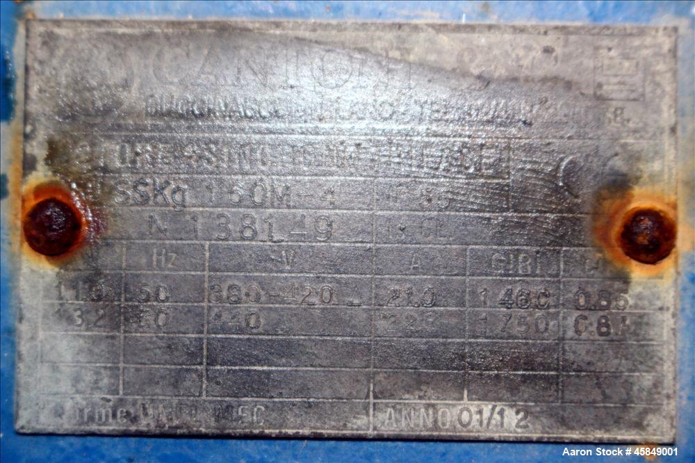 Used Della Toffal horizontal rotary vacuum filter