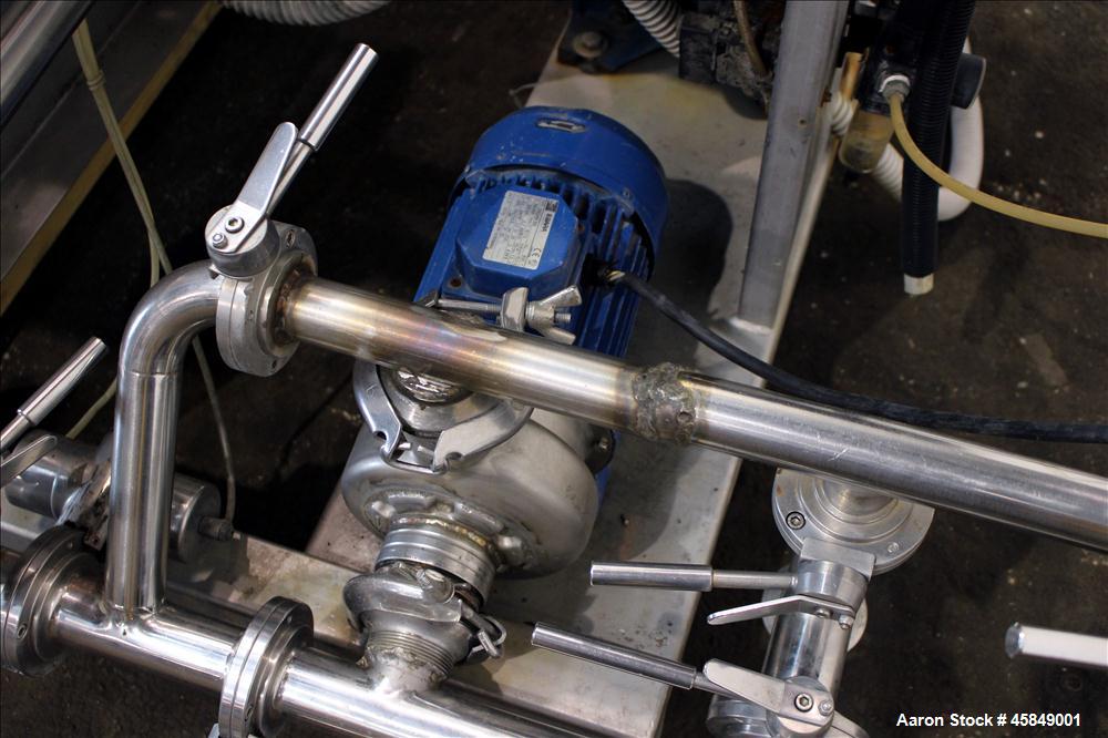 Used Della Toffal horizontal rotary vacuum filter