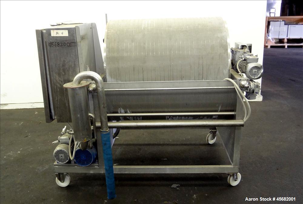 Used Della Toffola Rotary Vacuum Filter, Model V2.5