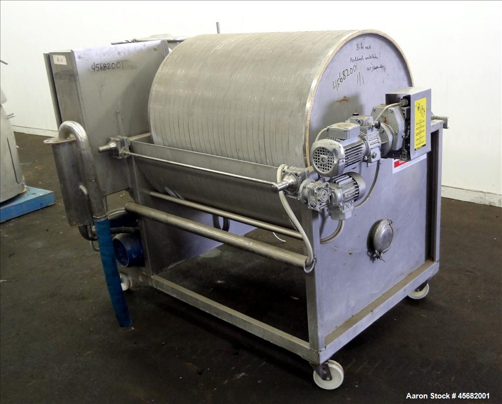 Used Della Toffola Rotary Vacuum Filter, Model V2.5