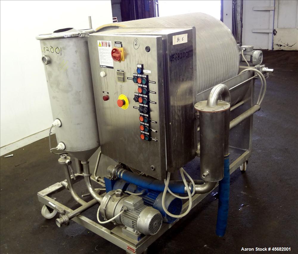 Used Della Toffola Rotary Vacuum Filter, Model V2.5