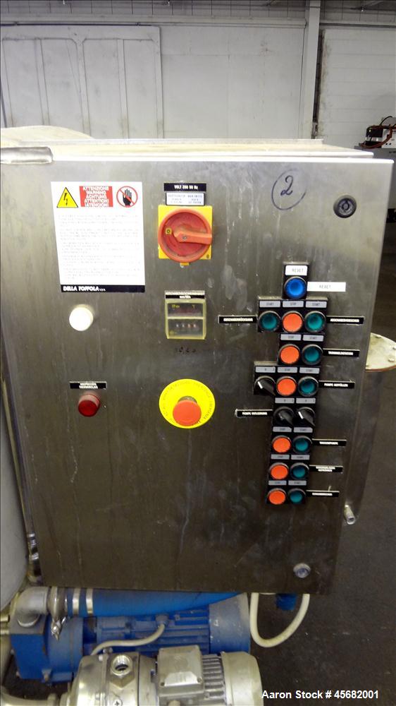 Used Della Toffola Rotary Vacuum Filter, Model V2.5