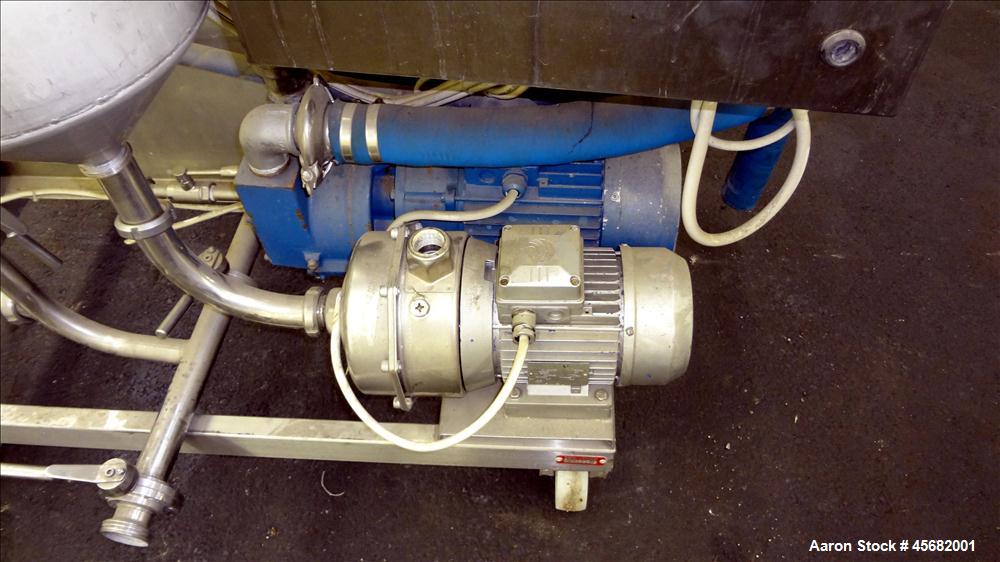 Used Della Toffola Rotary Vacuum Filter, Model V2.5