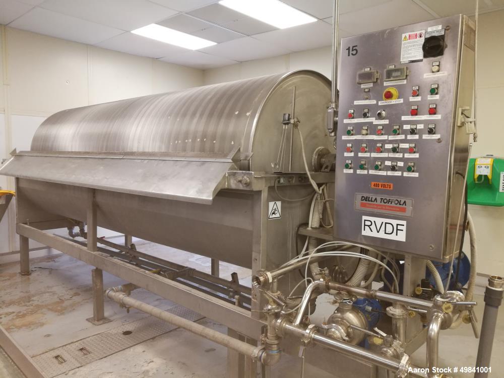 Used Della Toffola Rotary Vacuum Filter.