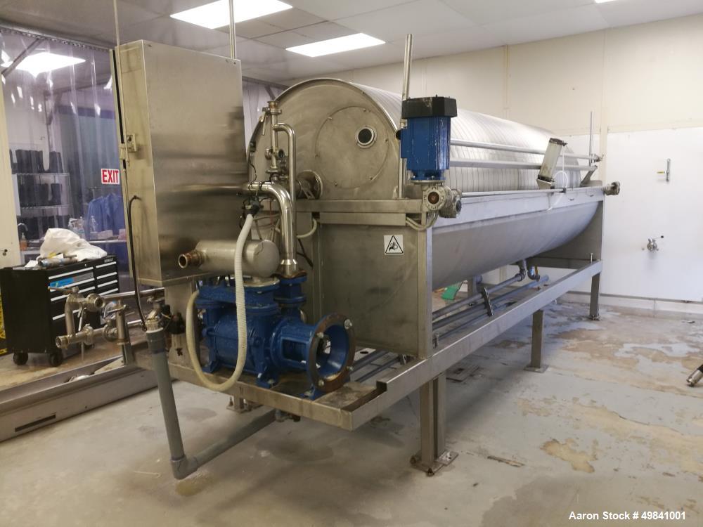 Used Della Toffola Rotary Vacuum Filter.