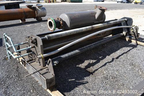 Used Eimco Sanitary Eimcobelt Rotary Vacuum Filter, 376 Square Feet Filter Area, Carbon Steel. Drum 144’’ diameter x 120’’ face, variable submergence. Drum driven by a 3 hp, 3/60/230/460 volt, 1755 r...