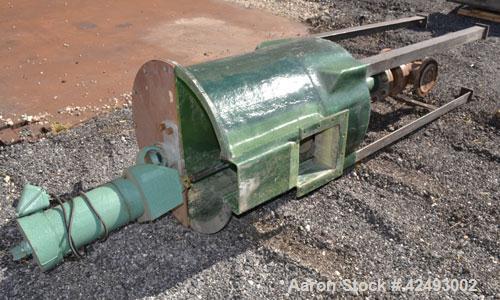 Used Eimco Sanitary Eimcobelt Rotary Vacuum Filter, 376 Square Feet Filter Area, Carbon Steel. Drum 144’’ diameter x 120’’ face, variable submergence. Drum driven by a 3 hp, 3/60/230/460 volt, 1755 r...