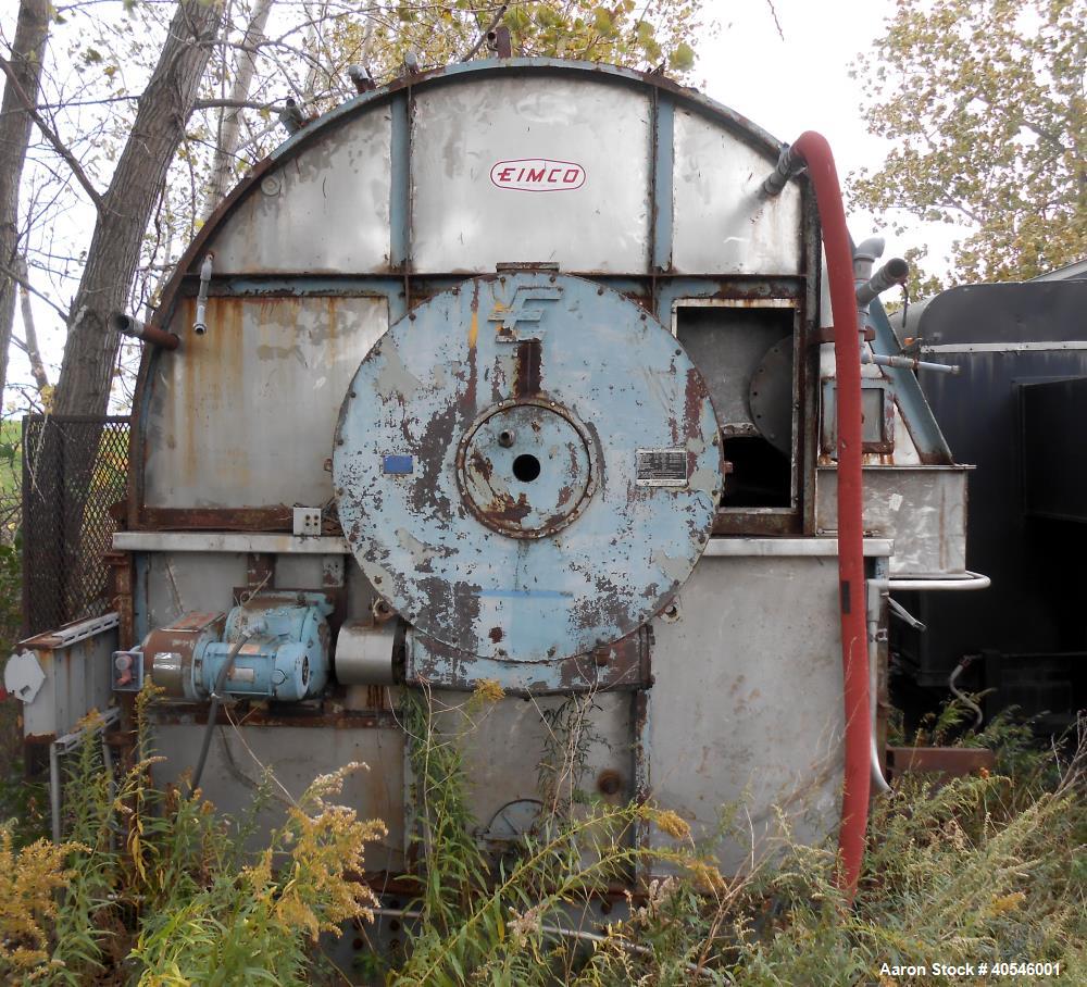 Used Eimco Rotary Drum Precoat Vacuum Filter