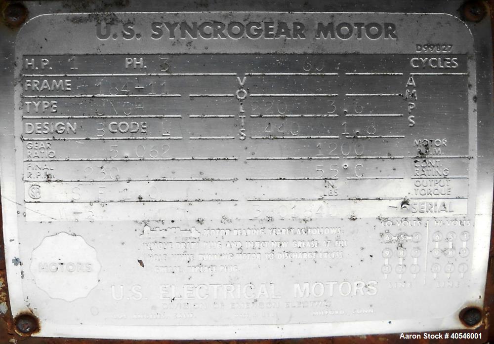 Used Eimco Rotary Drum Precoat Vacuum Filter