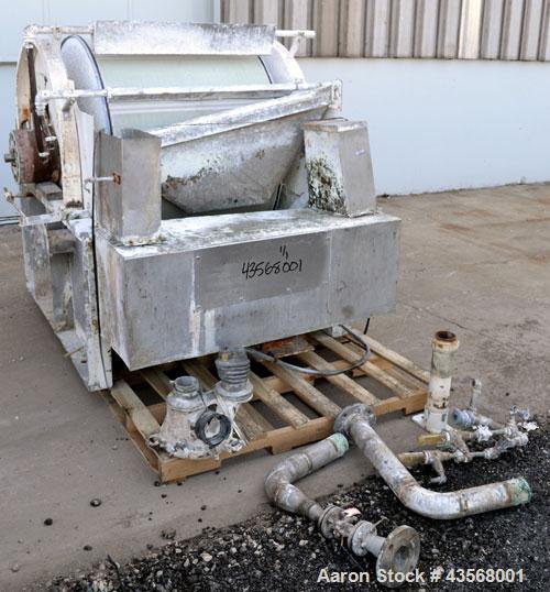 Used Stainless Steel Eimco Rotary Drum Vacuum Filter