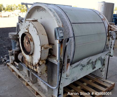 Used Stainless Steel Eimco Rotary Drum Vacuum Filter