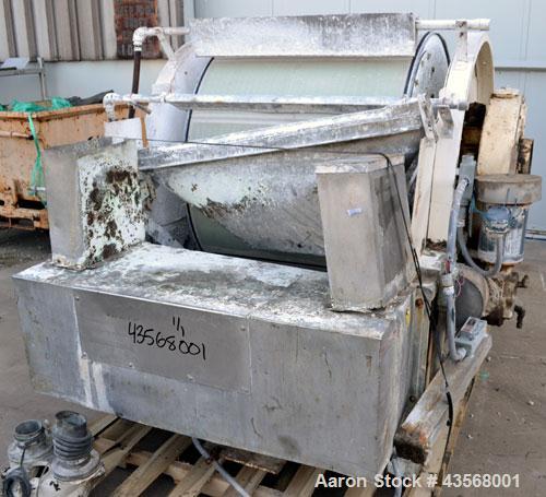 Used Stainless Steel Eimco Rotary Drum Vacuum Filter