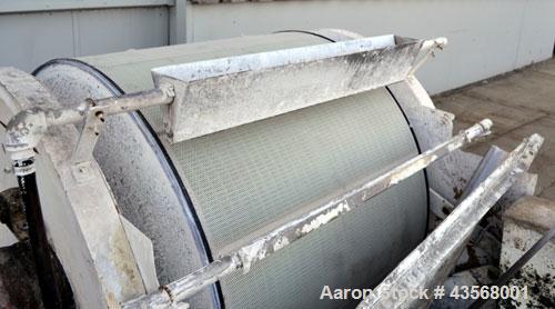 Used Stainless Steel Eimco Rotary Drum Vacuum Filter