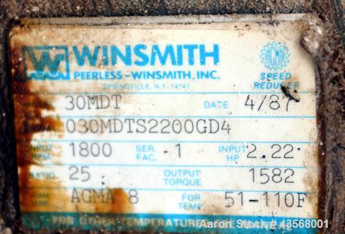 Used Stainless Steel Eimco Rotary Drum Vacuum Filter