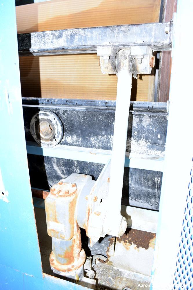 Used Eimco Pre-Coat Rotary Vacuum Filter, Approximate 150 Square Feet Filter Area, Carbon Steel. Drum 6 diameter x approximate 8 face driven by a 3/4hp, 3/60/208-230/460 volt, 1725 rpm Speed-Trol var...