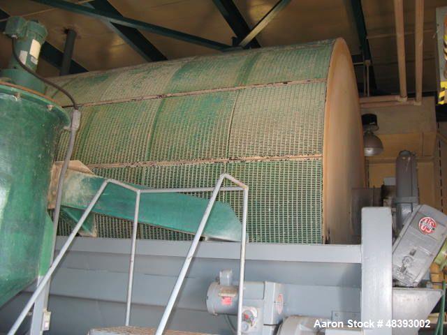 Used Eimco "Eimcobelt" Carbon Steel Rotary Vacuum Filter