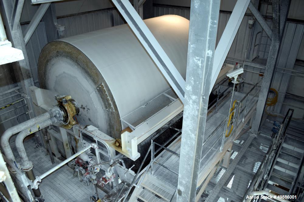 Used Eimco Rotary Vacuum Filter, Approximate 603 Square Feet Filter Area