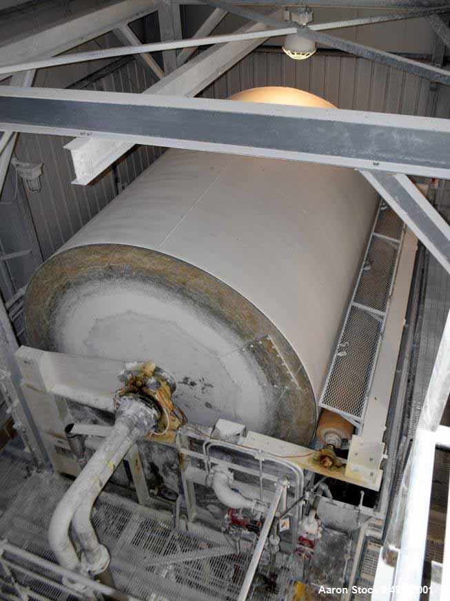 Used Eimco Rotary Vacuum Filter, Approximate 603 Square Feet Filter Area