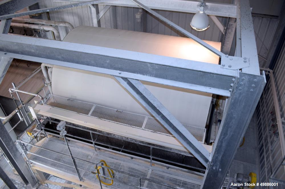 Used Eimco Rotary Vacuum Filter, Approximate 603 Square Feet Filter Area