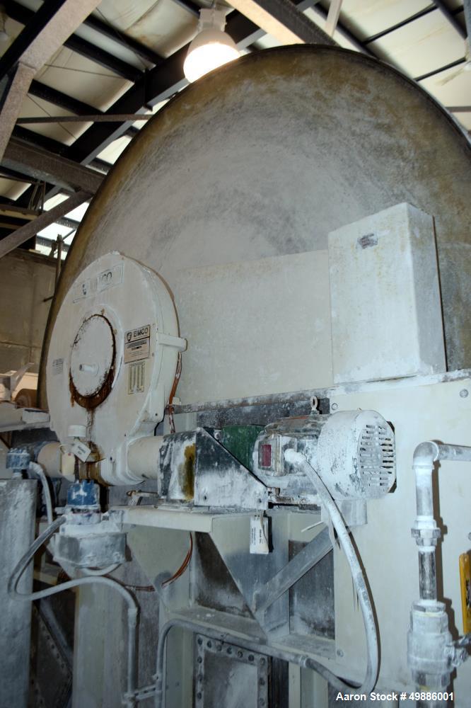 Used Eimco Rotary Vacuum Filter, Approximate 603 Square Feet Filter Area