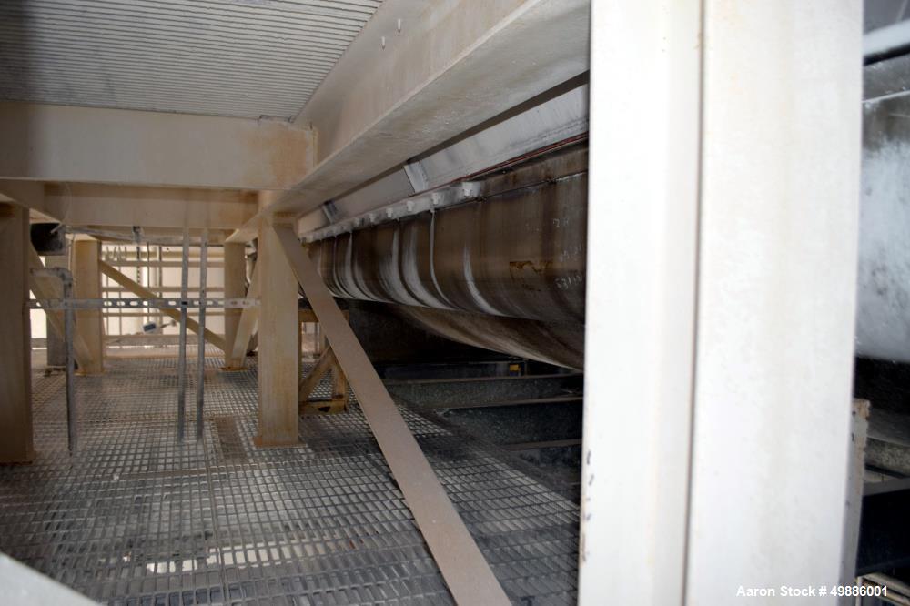 Used Eimco Rotary Vacuum Filter, Approximate 603 Square Feet Filter Area